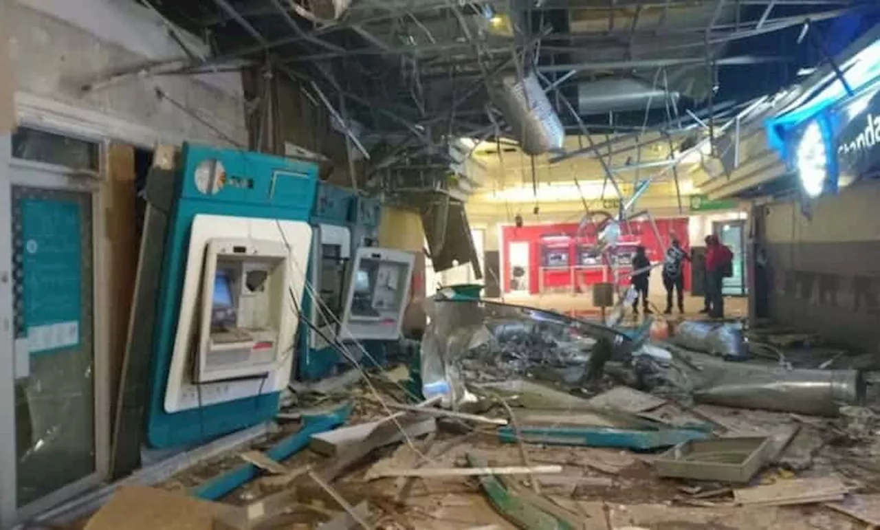 30 Armed Robbers Bomb 5 ATMs in Tshwane Shopping Mall, Security Officer Injured