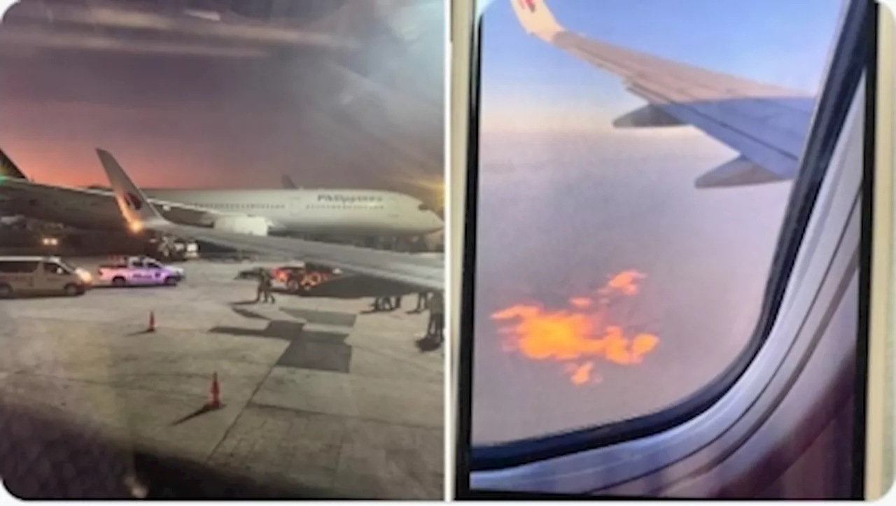 Malaysia Airlines flight MH705 from Manila to KL turns back after engine fire scare