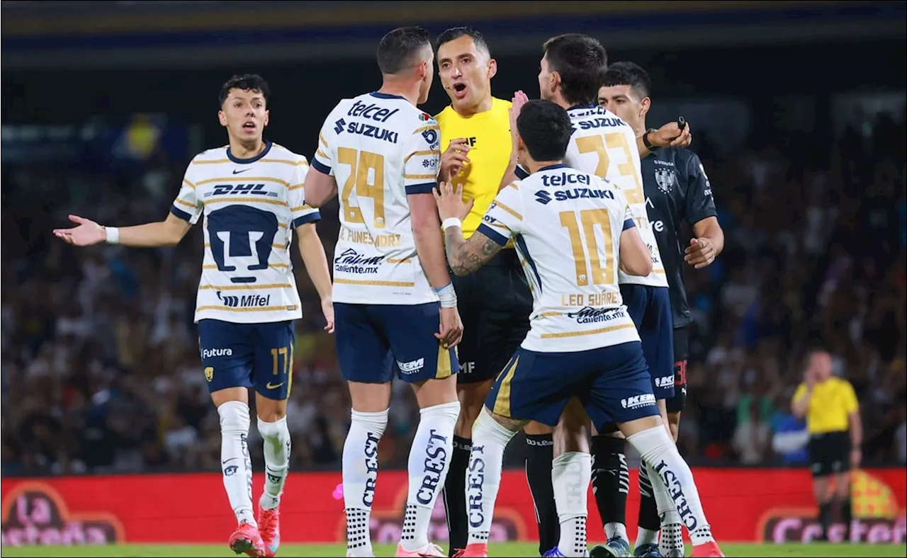 Pumas se queja y exige cambios en el arbitraje tras polémica derrota; 'En más de una jugada perjudicaron a nuestro equipo'