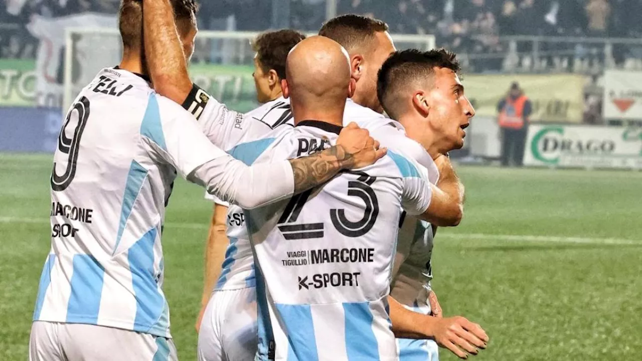 Serata thrilling, poi il Padova allunga: Vicenza a -4. Ok Entella e Ternana