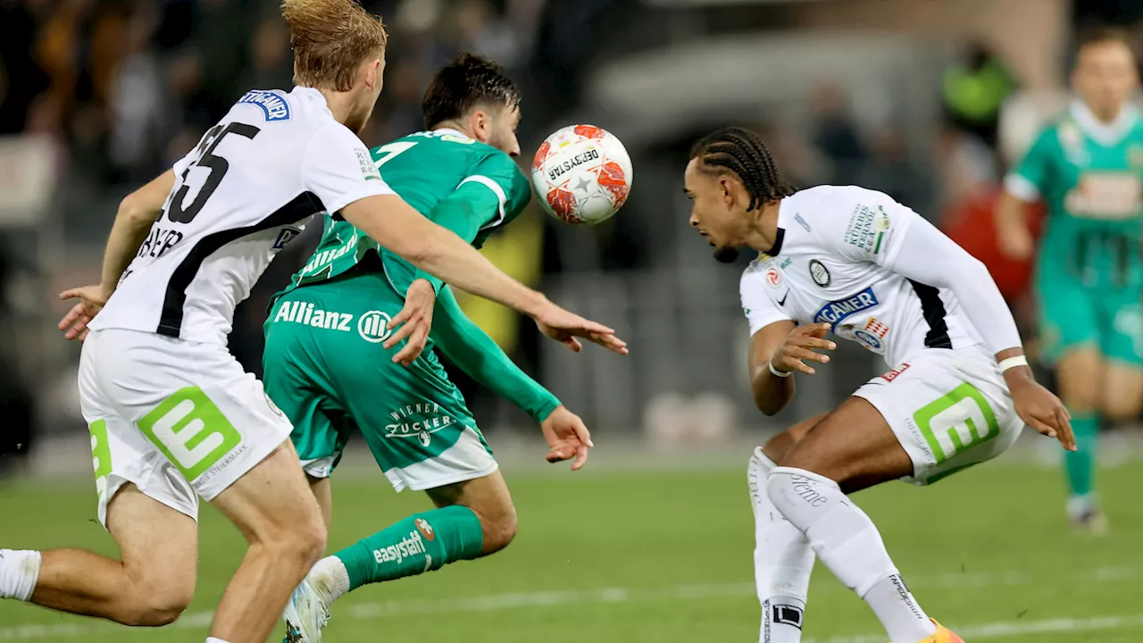  Hartes Rapid-Los in Meisterrunde – Sturm-Hit freitags