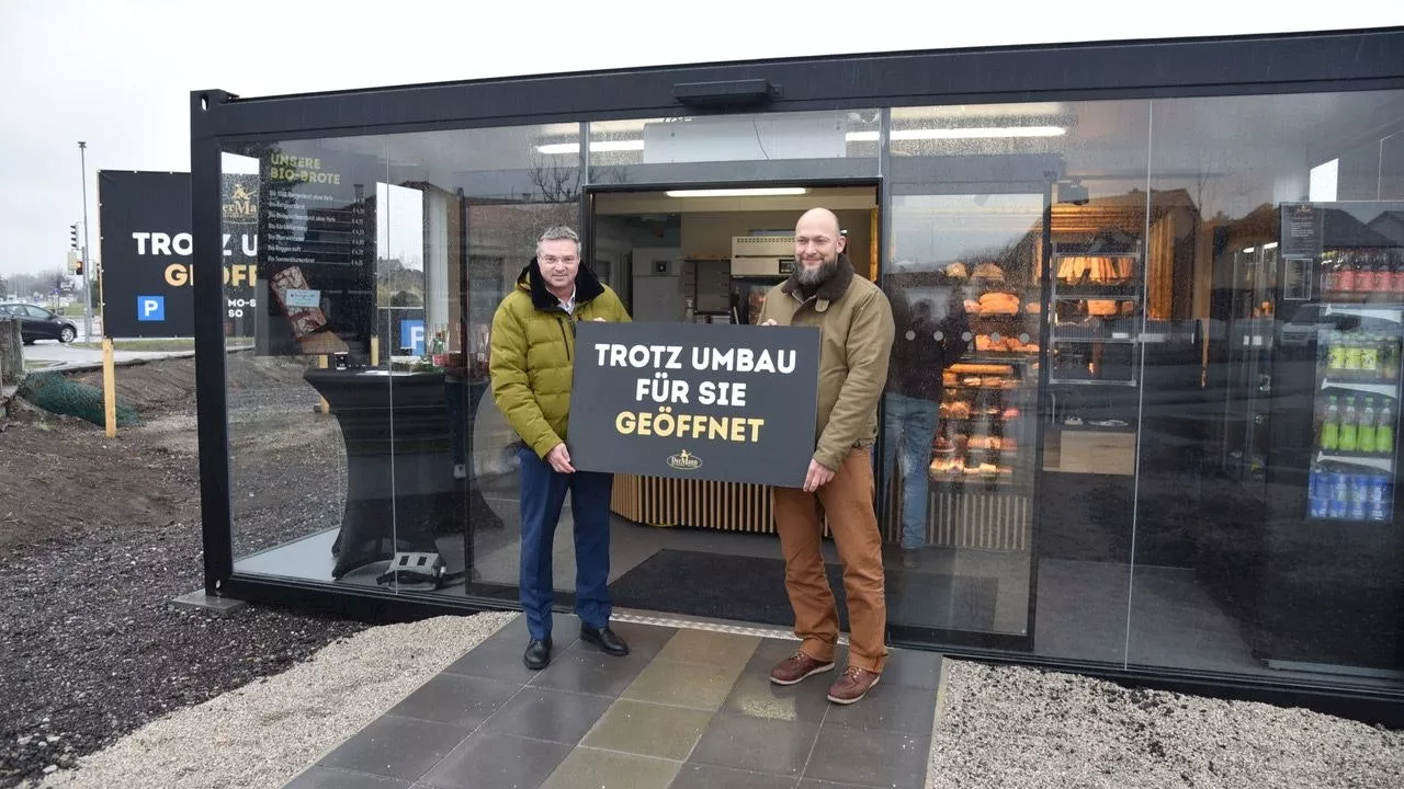  Ohne Aussteigen! Hier entsteht erste Drive-in-Bäckerei