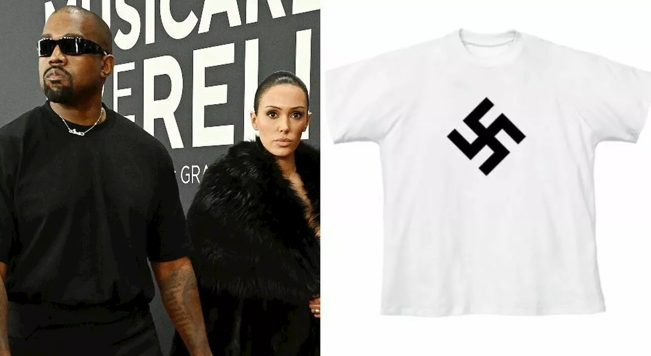 Kanye West aggira la censura con spot Super Bowl e t-shirt con svastica