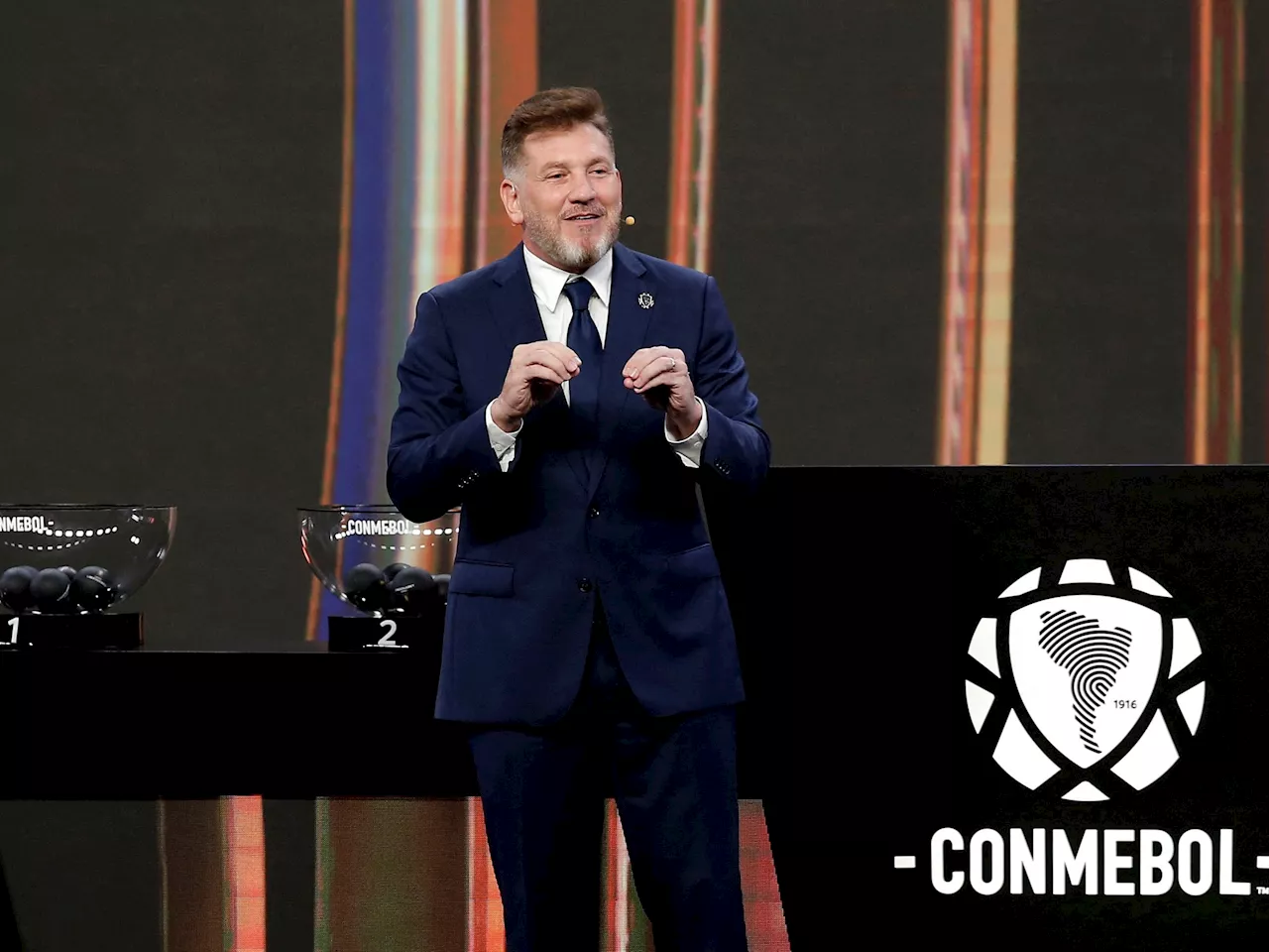 Alejandro Domínguez generó polémica en el sorteo de las Copas: 'Una Libertadores sin equipos brasileños es como un Tarzán sin Chita'