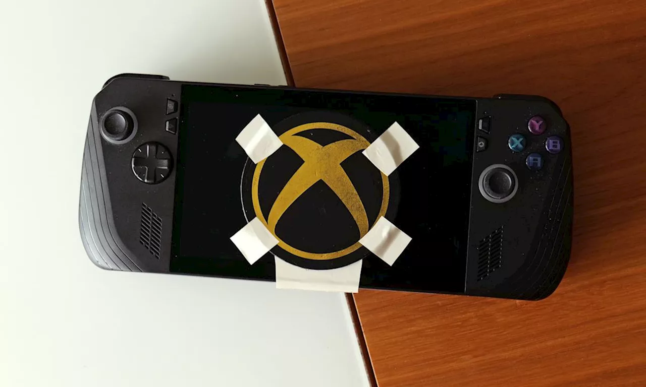 It's about damn time Microsoft made an Xbox gaming handheld