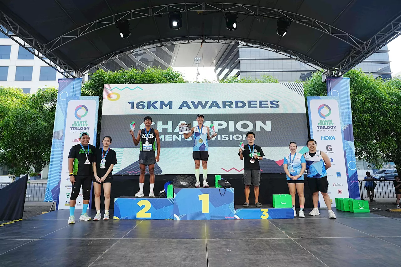Elite runners Moral, Burgos top 16K race in first leg of Trilogy Run in Manila