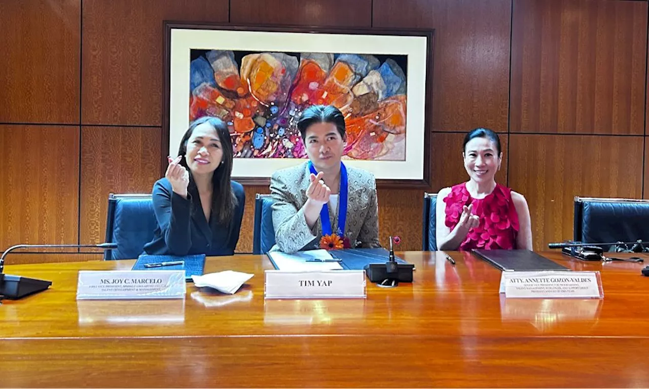 Tim Yap signs contract with Sparkle