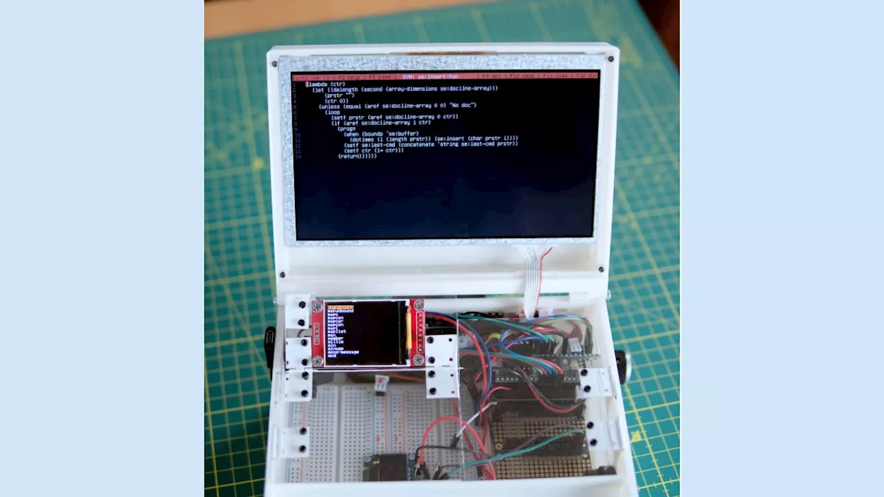 Lisp-Box mit Minidisplay als Programmierhilfe erweitern