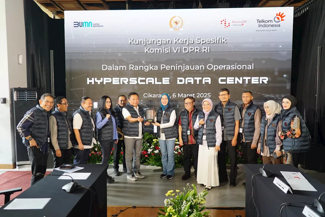 Komisi VI DPR Apresiasi Langkah Strategis Telkom Perkuat Ekosistem Data Center Indonesia