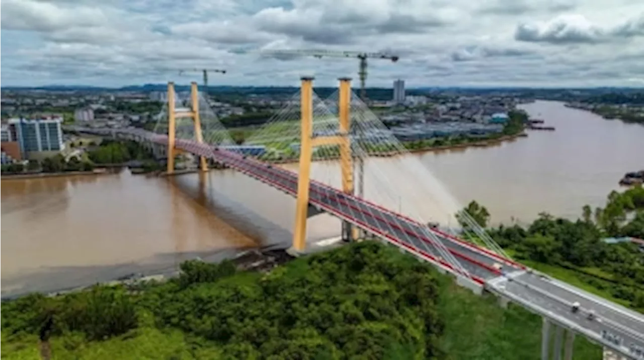 Bintulu’s iconic new bridge set for soft opening on March 23, just in time for Raya