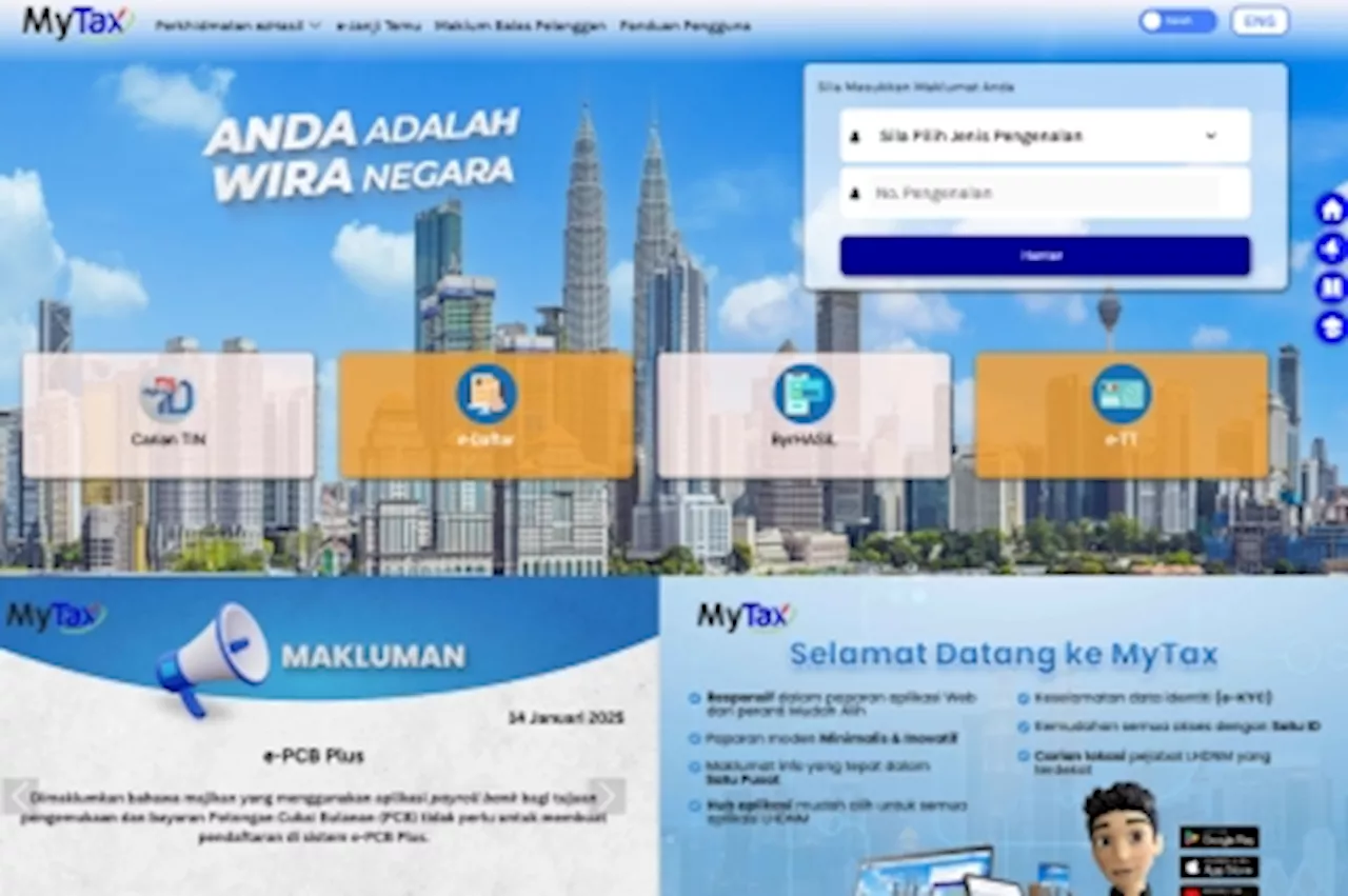 Need to pay tax arrears? IRB launches e-Ansuran for easier instalment payments via MyTax portal