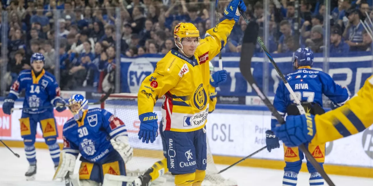HC Davos stellt im Playoff-Viertelfinal gegen EVZ auf 3:0
