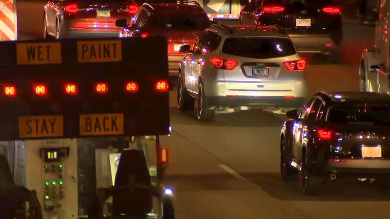 There's now only 1 place to exit the outbound Kennedy express lanes