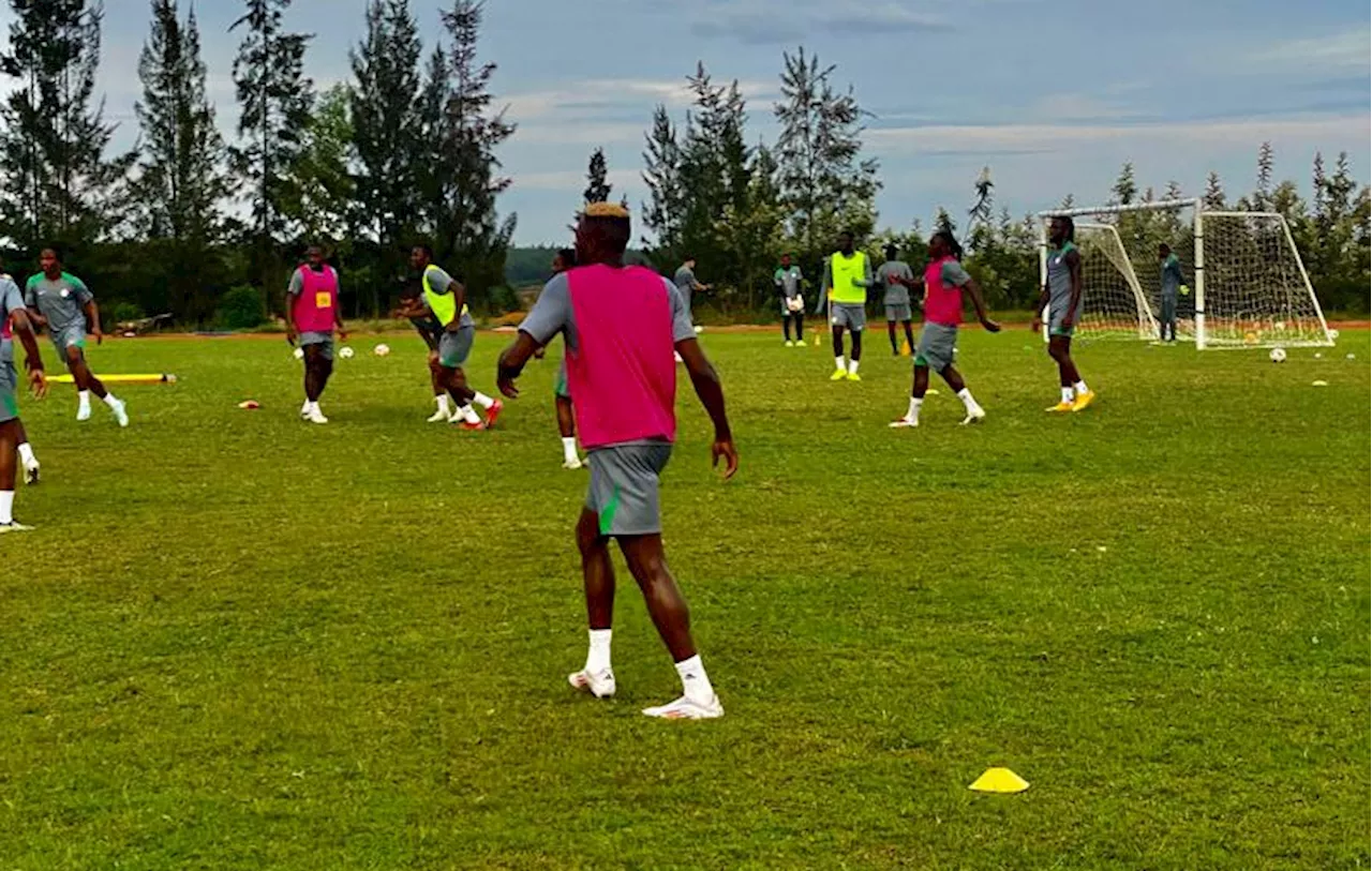 PHOTOS: Chelle holds first training session with Eagles ahead of Rwanda tie