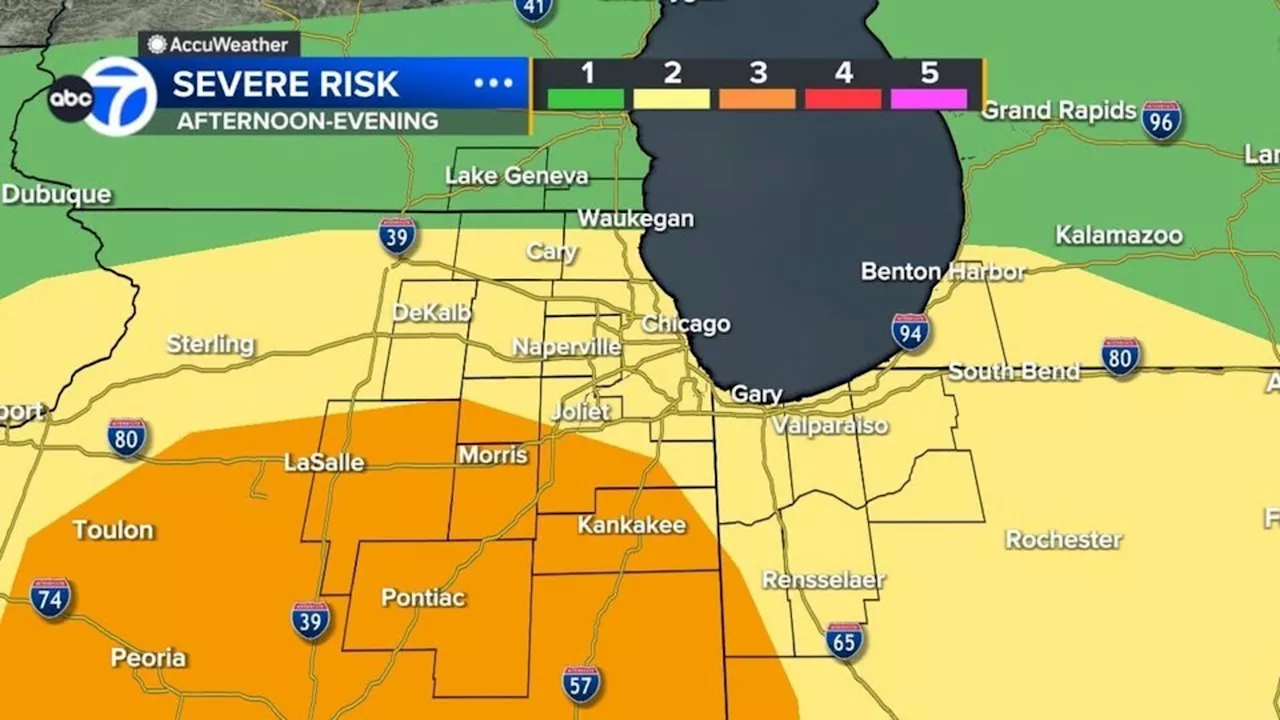Chicago weather forecast: Tornado Watch for SW suburbs, NW IN, strong storms expected