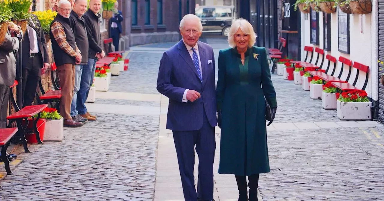 In Pictures: King Charles and Queen Camilla enjoy busy day in Belfast