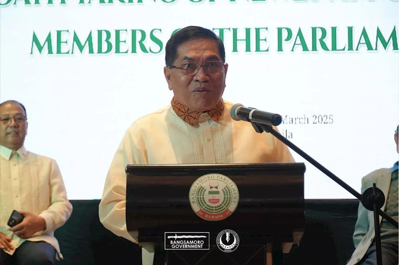 WestMinCom backs Macacua appointment as BARMM chief