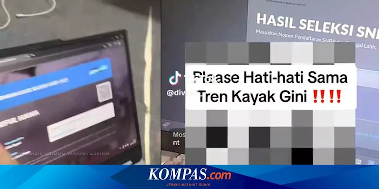 Ramai Jastip Cek SNBP 2025 lewat Siaran TikTok, Pakar Ingatkan Bahayanya