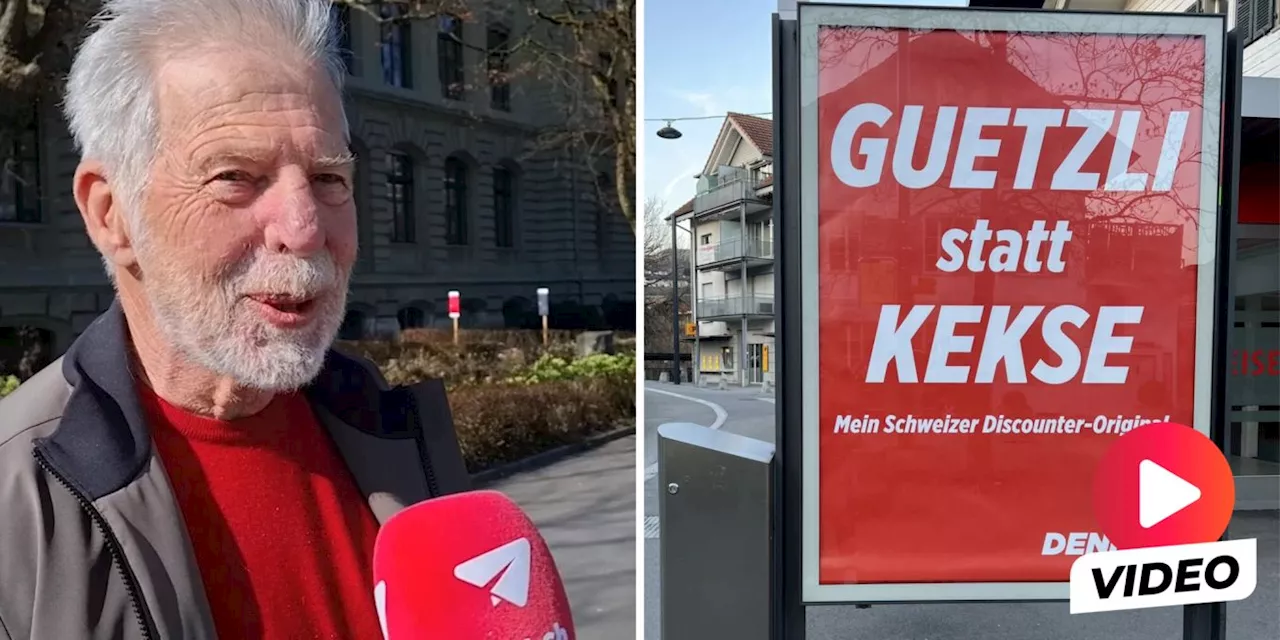 Guetzli statt Güezi: Denner-Kampagne brüskiert Berner