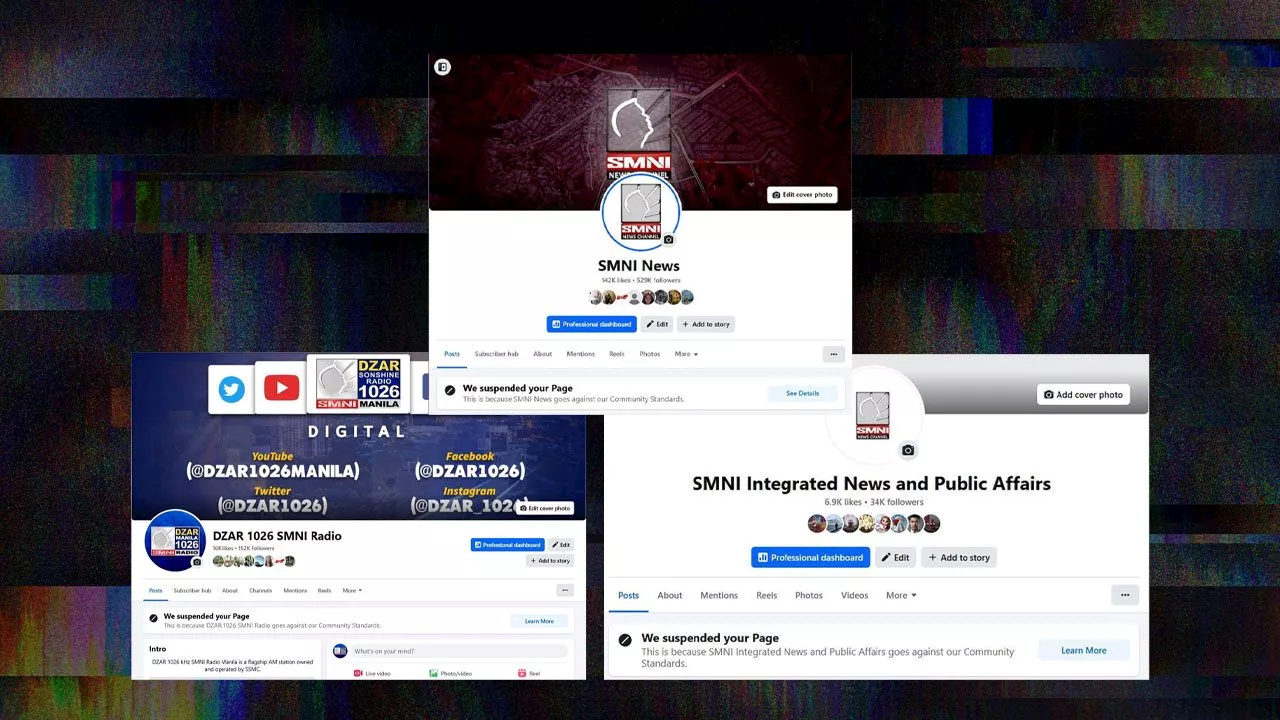 Meta suspends SMNI News, related Facebook pages for spreading ‘hatred or contempt’