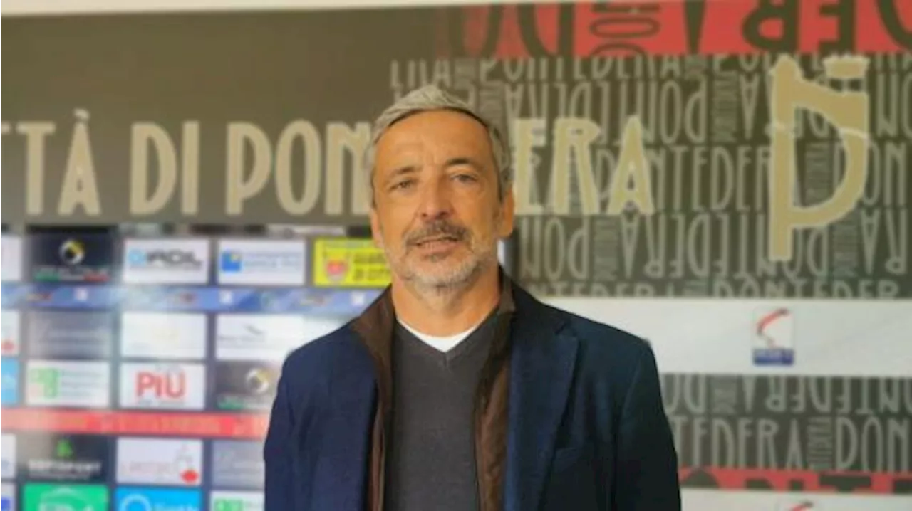Pontedera, Zocchi: 'A mio parere i punti necessari per la salvezza saranno 41/42'
