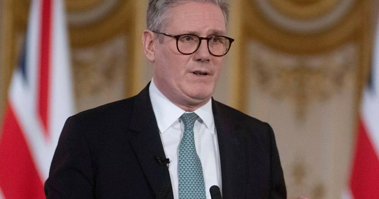 Starmer: Ska presentera en fredsplan