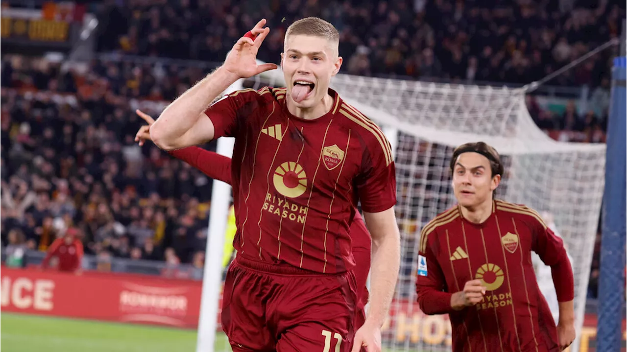 Roma batte Como 2-1 in un match combattuto