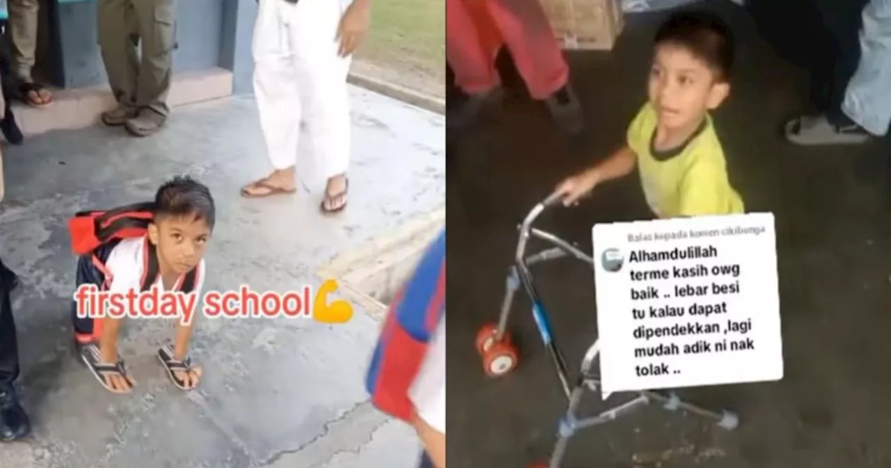 Malaysian Boy Receives Custom Walkers After Viral TikTok Video