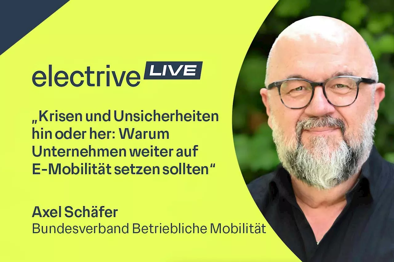 Elektromobilität in Flotten: BBM-Chef rät zu strategischem Umstieg