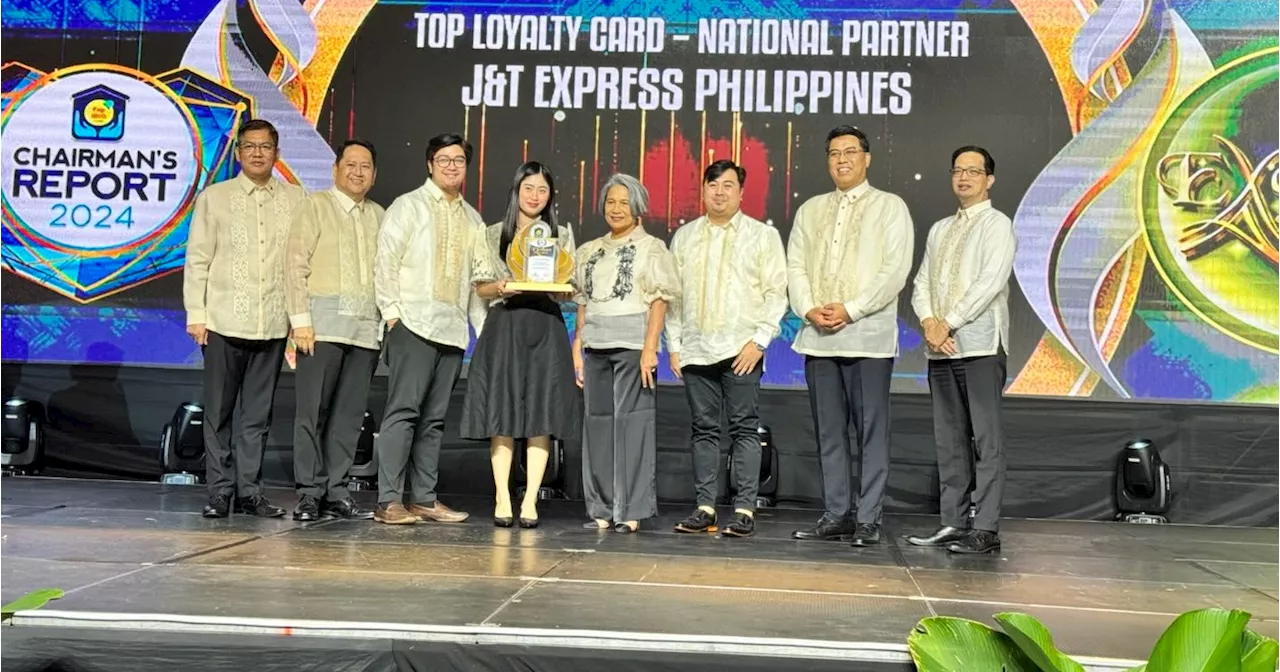 J&T Express Philippines Awarded Top Loyalty Card Partner by Pag-IBIG Fund