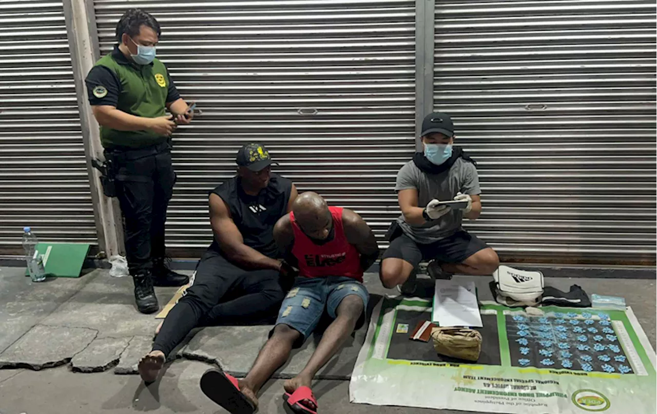 Nigerian Drug Pushers Apprehended in Cavite