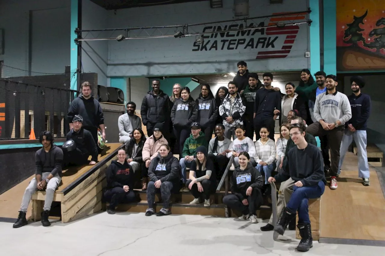 Confederation College Programs Partner to Improve Skateboarding Accessibility