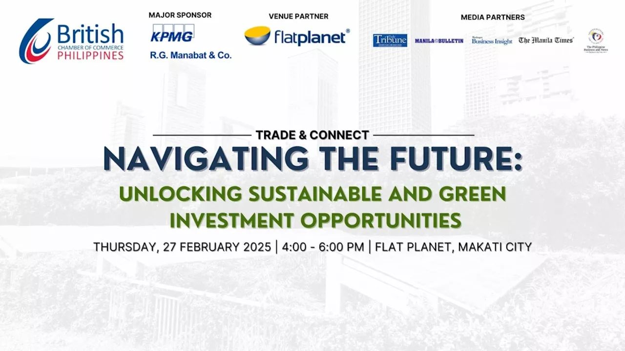 British Chamber boosts drive towards PH green investments