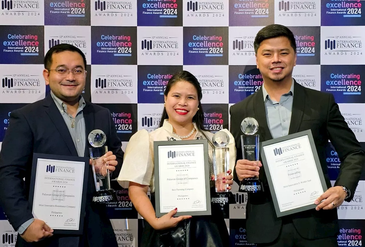 PALAWAN Group of Companies Wins Three International Finance Awards