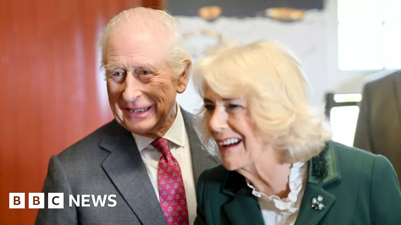 King Charles and Queen Camilla in Limavady during NI Royal visit