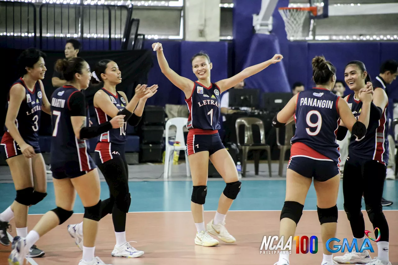 Letran beats EAC to go 5-0 in NCAA women's volleyball