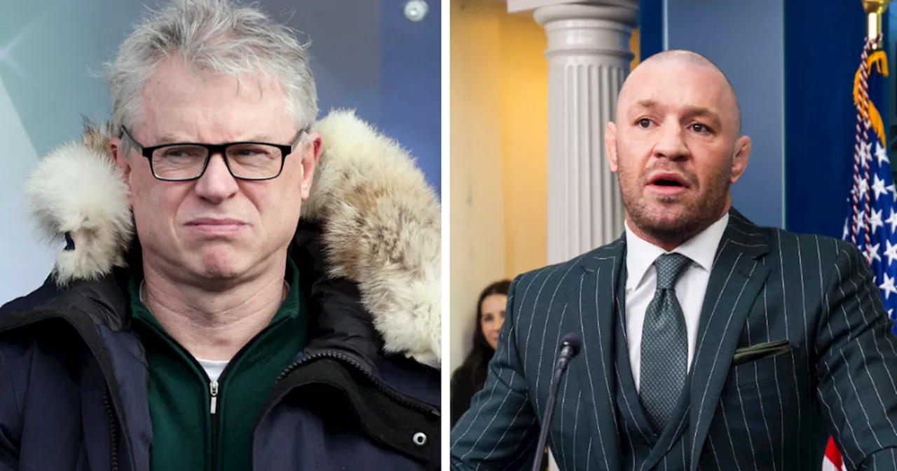 Brolly tears into McGregor as he highlights 'irony' of his White House comments