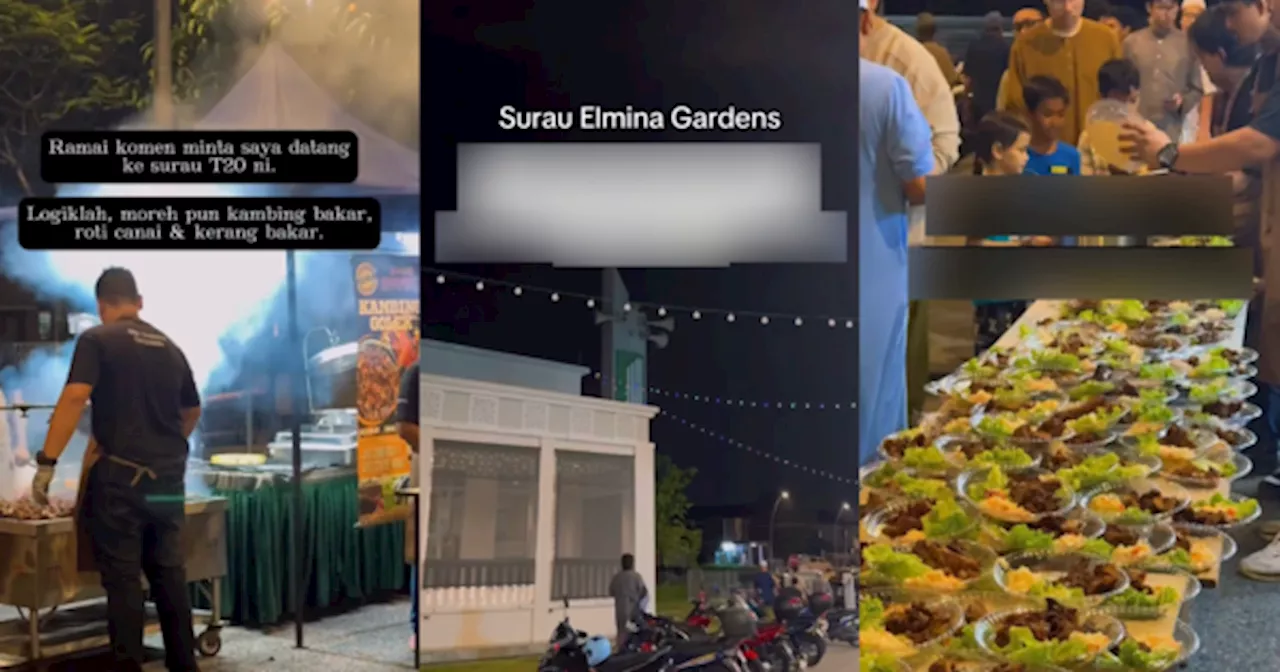 [VIDEO] Surau Elmina Gardens Sediakan Kambing Bakar Untuk Moreh, Dah Macam Buffet Ramadan!