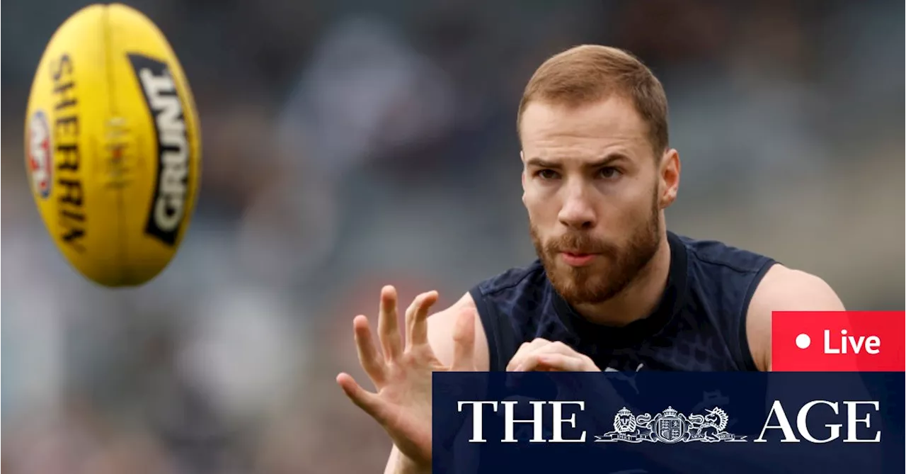 AFL Live round two: Carlton unsettled after losing McKay to illness