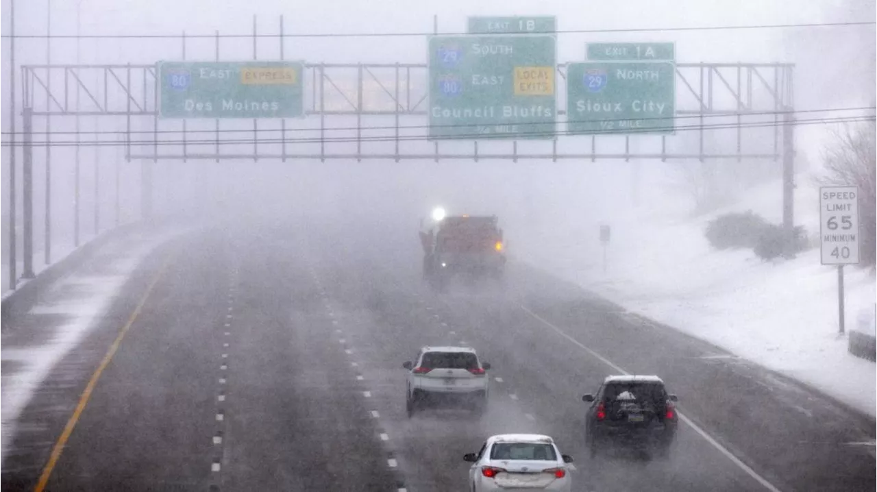 Blizzard conditions hit the Midwest while wildfires and tornadoes threaten Central US