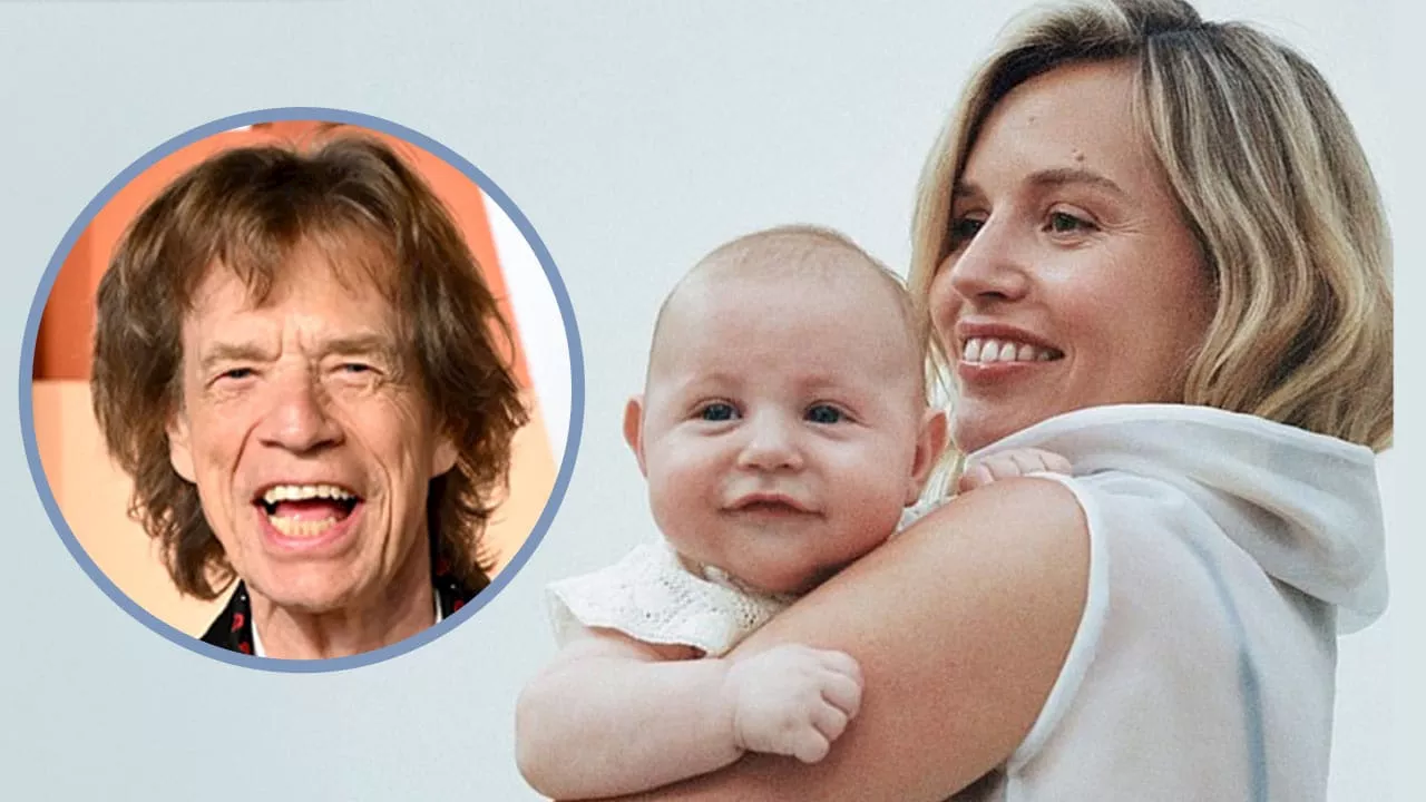 Mick Jagger: Enkel Dean rockt als Baby-Model