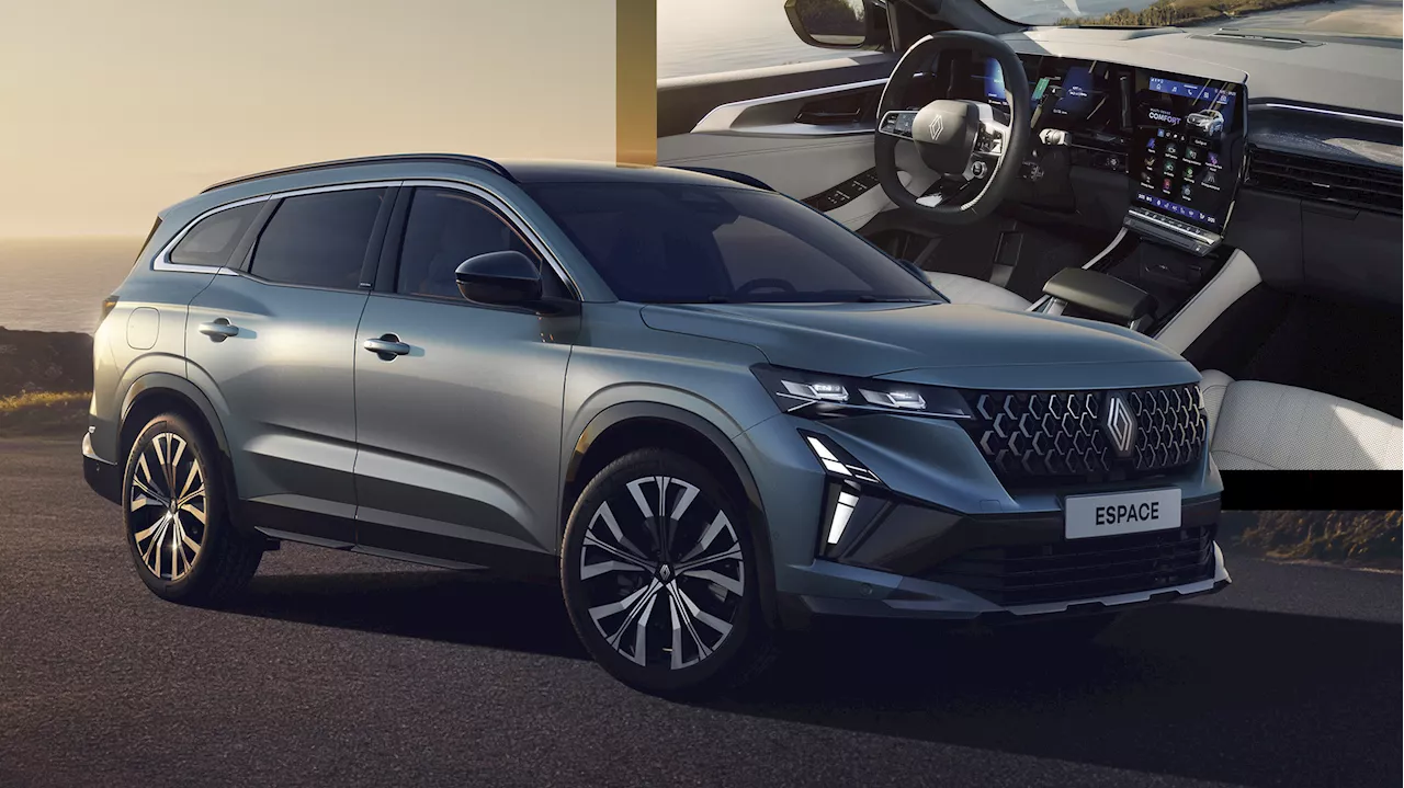 Renault Espace Gets An Early Facelift With Sharper Looks And More Comfort