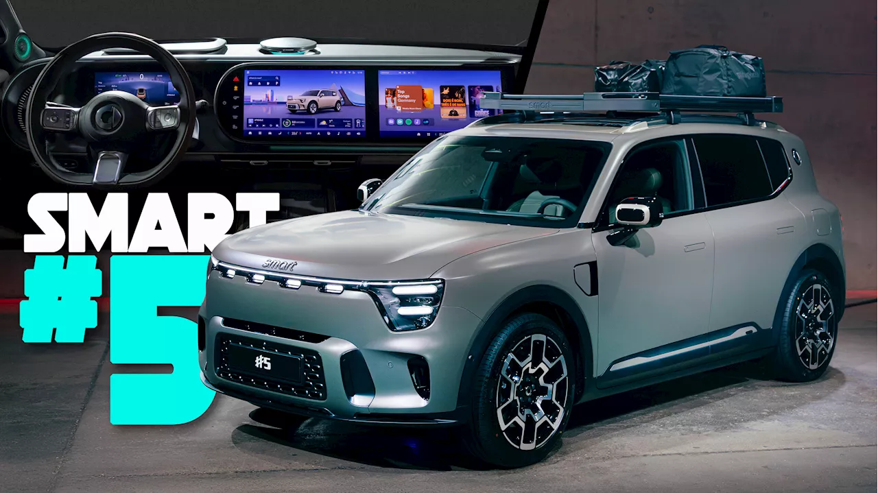 Smart’s New #5 Compact SUV Isn’t Coming To The US And That’s A Mistake