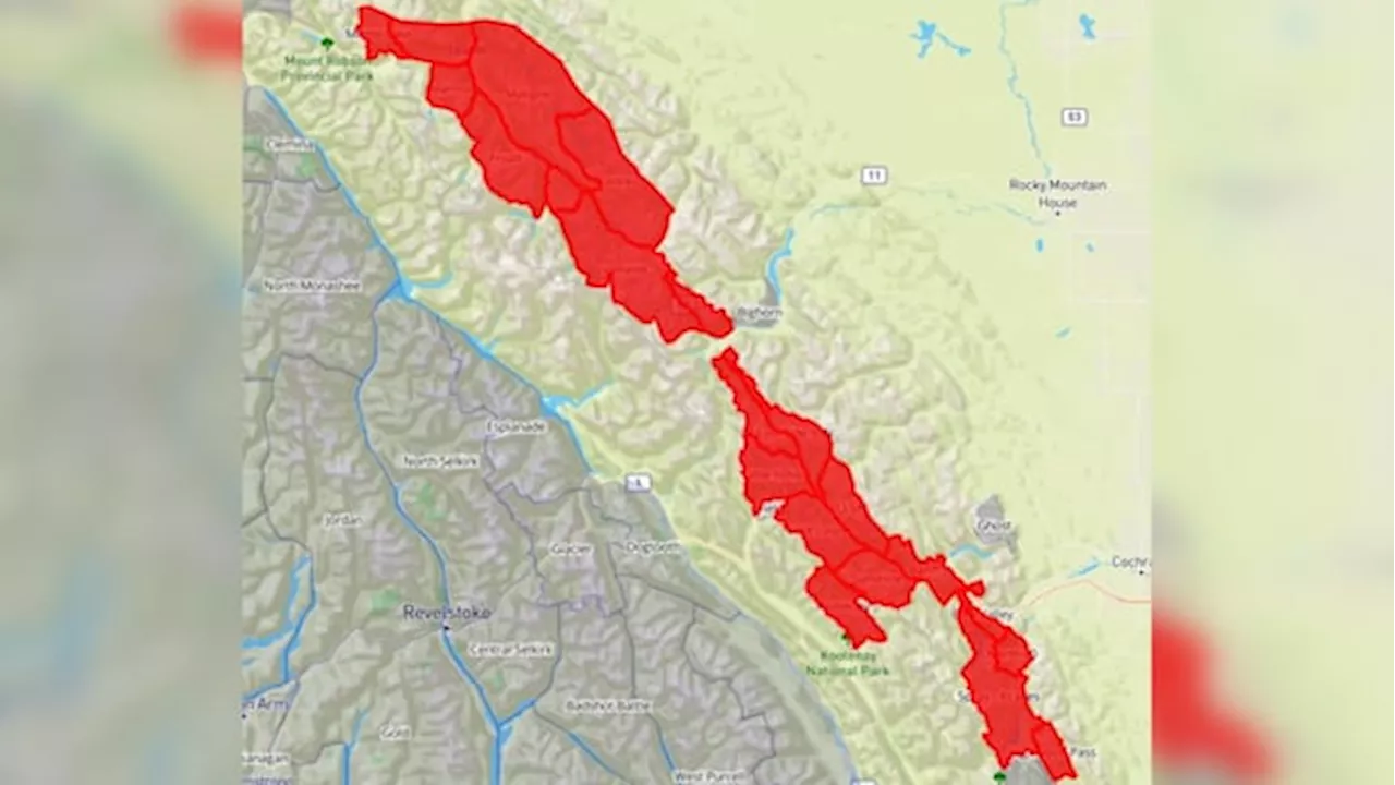 Avalanche Warning Issued for Central Rocky Mountains