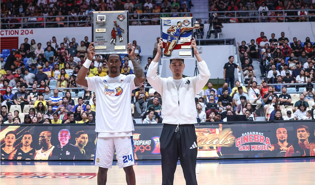 Arvin Tolentino wins first Best Player of the Conference award; RHJ gets third Best Import plum
