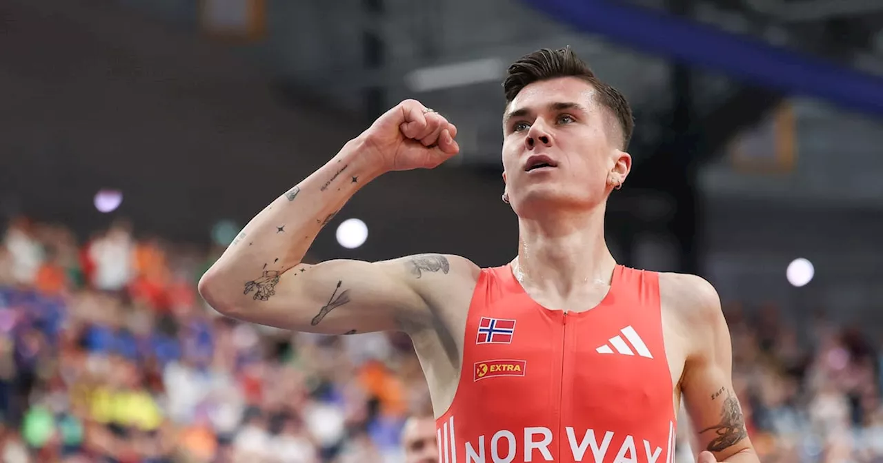 Norwegian marvel Jakob Ingebrigtsen on cusp of completing gold medal collection at World Indoor Championships