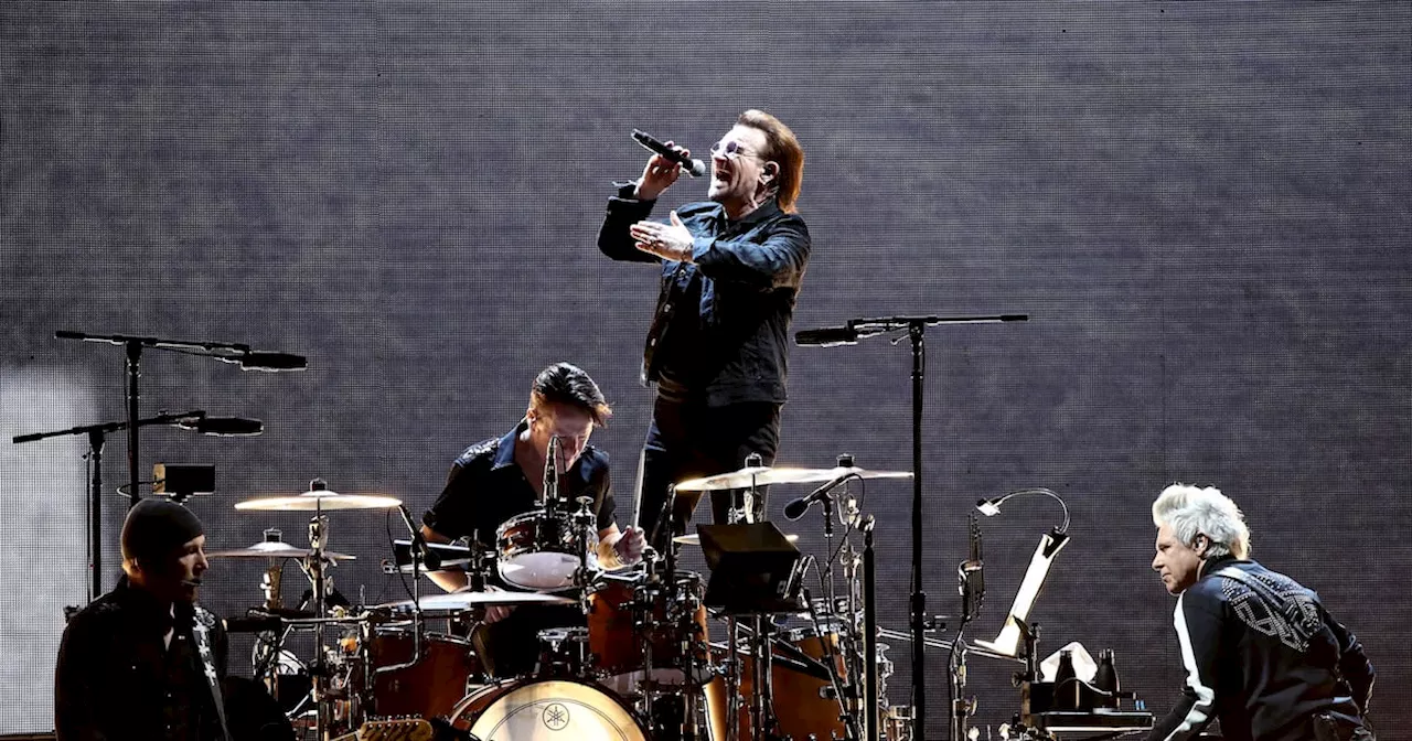 U2 make history with UK songwriting award