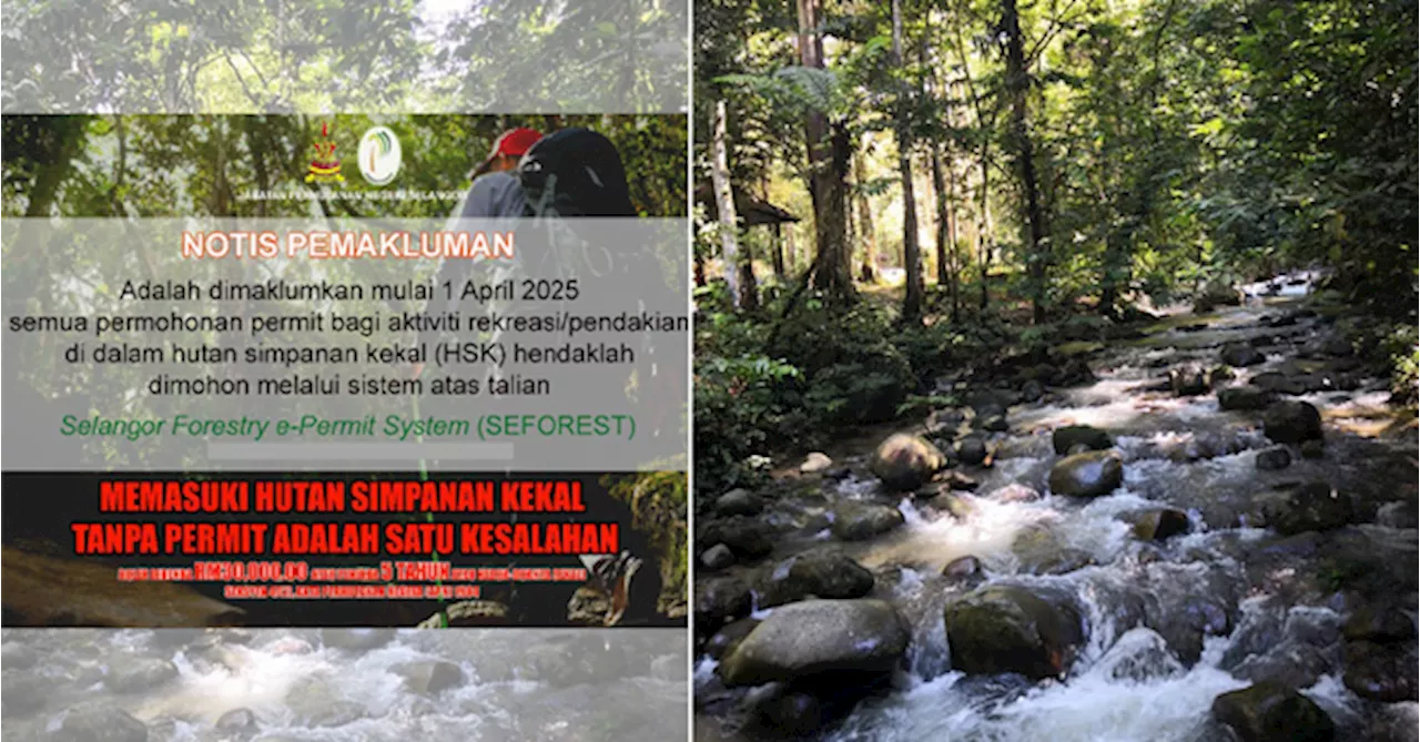 Selangor Forestry Department To Launch New Online Permit System On 1 April