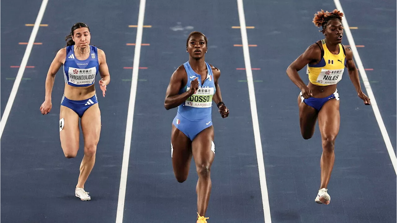 Dosso vola nei 60, Italia d'argento ai mondiali indoor