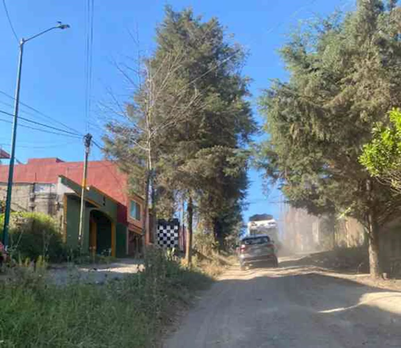 Vecino pide pavimentar el Camino Antiguo a las Ánimas, en Xalapa